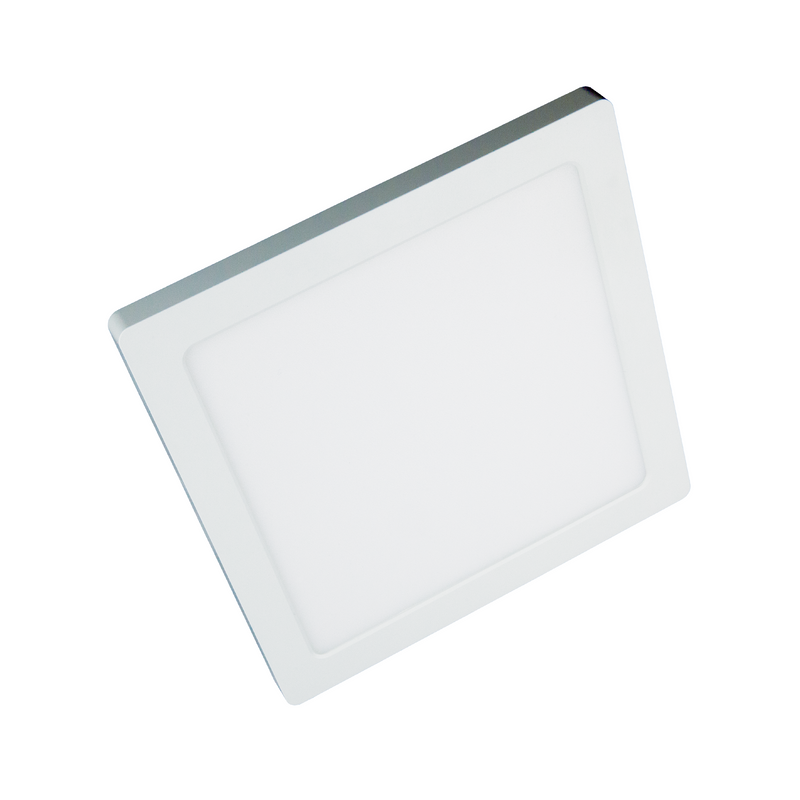 TCP FMS09CCT 9-Inch Square LED Flush Mount Light Fixture - 9", 18W, CCT 30K/40K/50K