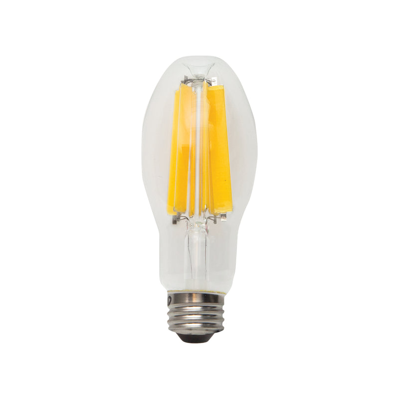 TCP High Lumen LED HID Replacement Bulb, ED17 Shape, 14W, 2200K Warm Amber, E26 Base (Clear or Frosted)