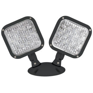 LED OutdoorThermoplastic Double Remote Head Black - 8.5"