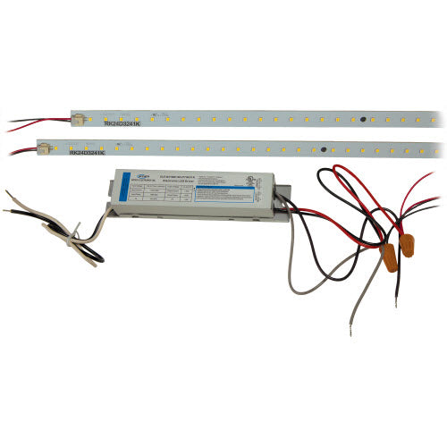 TCP Select Series LED Magnetic Retrofit Kit - 3500K/4100K/5000K Selectable CCT, 29/39/48W, 120-277V, 100,000 Hour Lifespan - Ideal for Warehouses, Factories, and Office Lighting