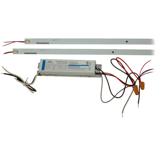 2 Strip LED Magnetic Retrofit Kit - 21", 32W, 50K