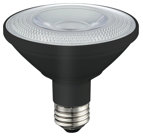 LED Par Lamp P30 FL Black - 3.8", 10W, 27K