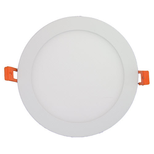 LED Recessed Flat Face Snap-In CCT Selectable Downlight - 8.75", 18W, 30K/40K/50K