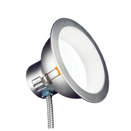 LED Selectable Commercial Recessed Downlight Diffuser Version - 8", 11W/15W/19W, CCT 27K/50K