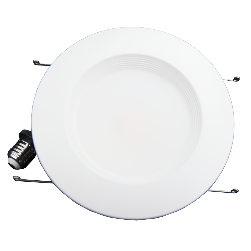 LED Beveled Face Color & Wattage Selectable Downlights - 6", 8W/10.5W/14.5W, 30K/40K/50K