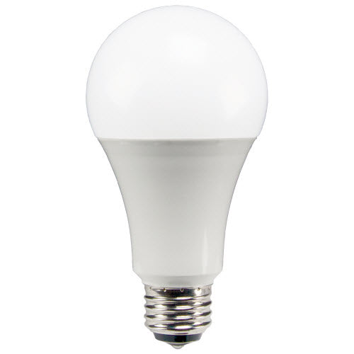 LED A21 3-Way Lamp - 2.6", 4W/8W/16W, 50K