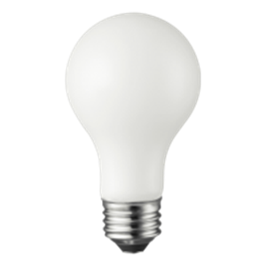AmberGlow White Filament A19 Lamp E26 Frost - 3.4", 4.5W, 24K