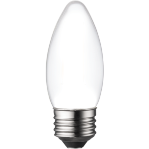 LED Filament High CRI Lamp E26 Frosted Blunt - 1.4", 3W, 30K