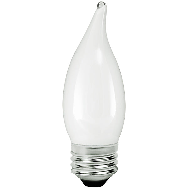 AmberGlow White Filament F11 Lamp E26 Frost - 1.4", 3W, 24K