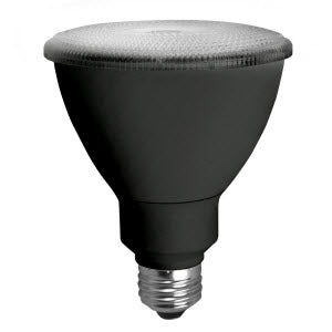 LED COB PAR Lamp P30 FL Black - 3.8", 13.5W, 27K