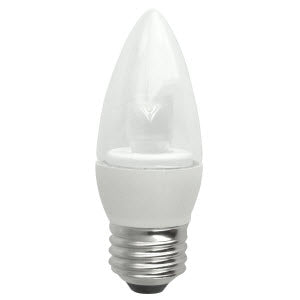 Elite LED Deco Lamps E26 Clear Blunt - 3.8", 5W, 30K